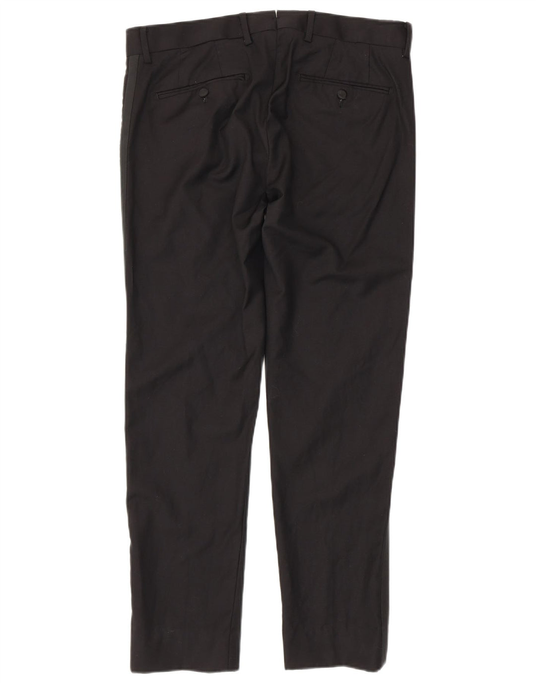 Gutteridge Pantalon de costume slim pour homme IT 48 Medium W32 L29 Noir Polyester