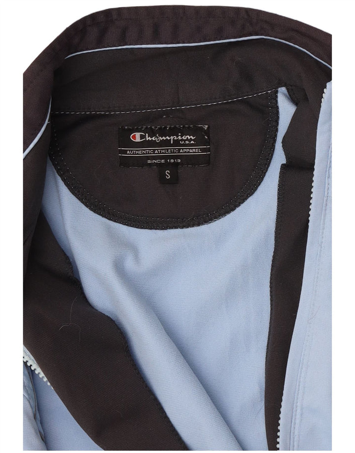 Champion Veste de survêtement surdimensionnée pour femme UK 10 Small Bleu