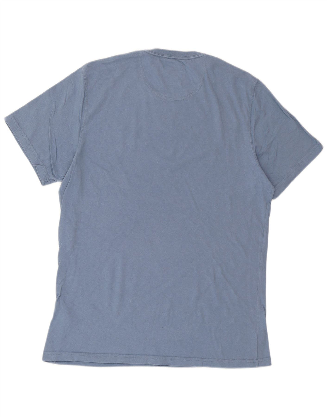 BARBOUR T-Shirt Coupe Ajustée Homme Bleu Moyen Coton