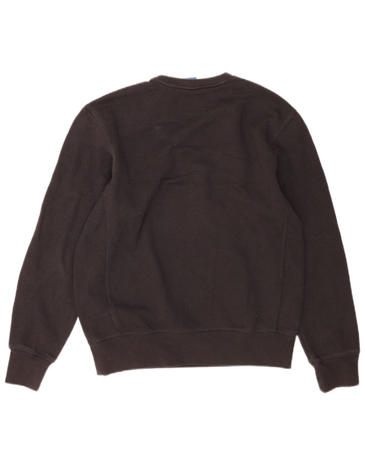 REEBOK Sweat-Shirt Homme Noir Moyen Coton