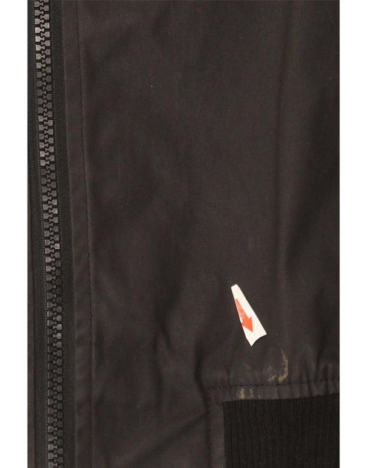 Superdry Veste Bomber Homme UK 38 Coton Noir Moyen