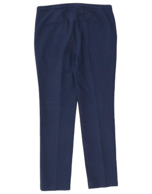 Pantalon Chino Slim Femme Zara Large W30 L27 Bleu