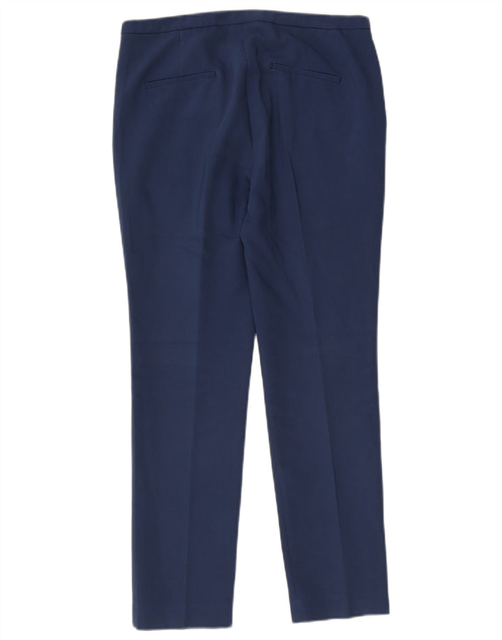 Pantalon Chino Slim Femme Zara Large W30 L27 Bleu