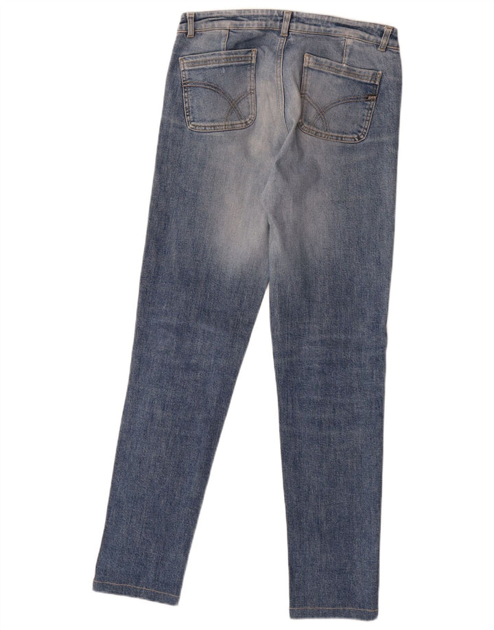 Gas Jean Slim Femme W30 L30 Bleu Coton