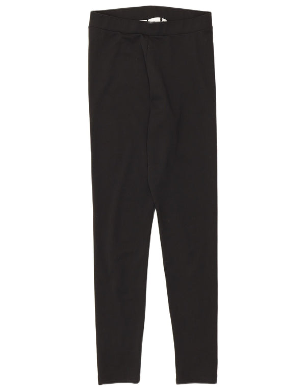 Adidas Leggings Femme UK 10 Petit Noir Polyester