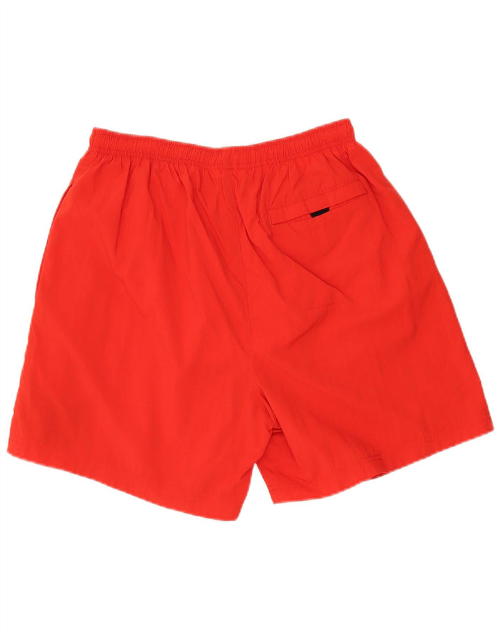Nike Short de sport graphique pour homme en nylon color block rouge Taille L