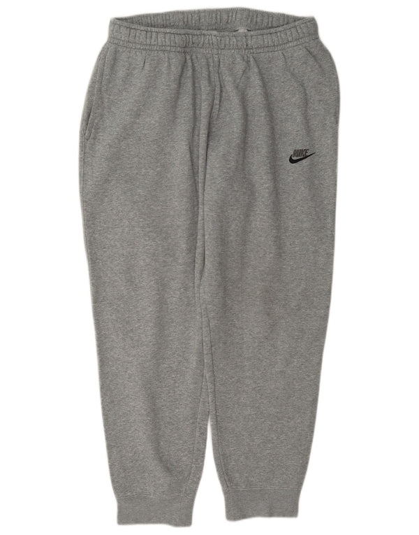 Nike Pantalon de survêtement pour homme en coton moucheté Gris Taille L