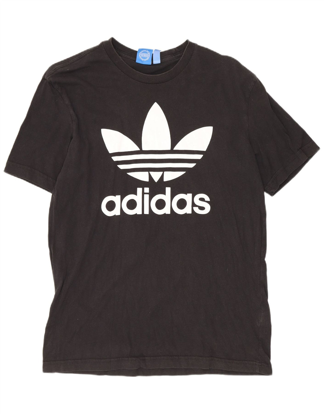 Adidas T-shirt graphique pour homme en coton noir moyen