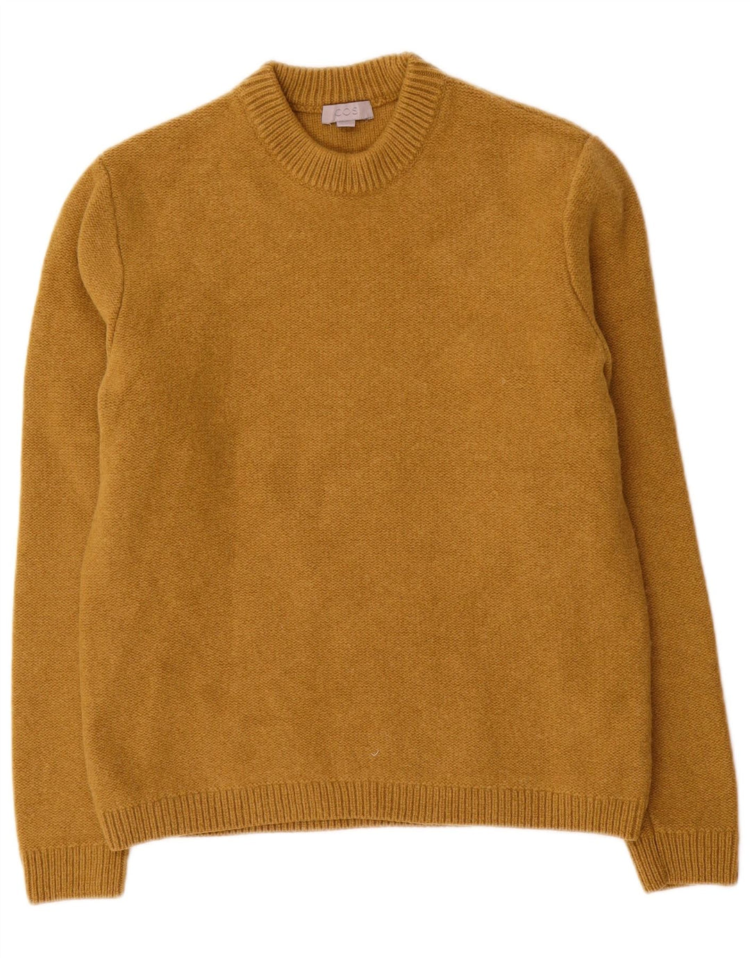 Cos Pull à col rond pour homme en laine marron