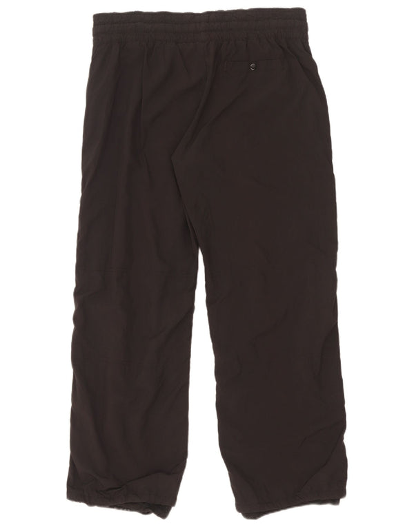 Nike Pantalon de survêtement pour femme US 8/10 Polyester color block noir moyen