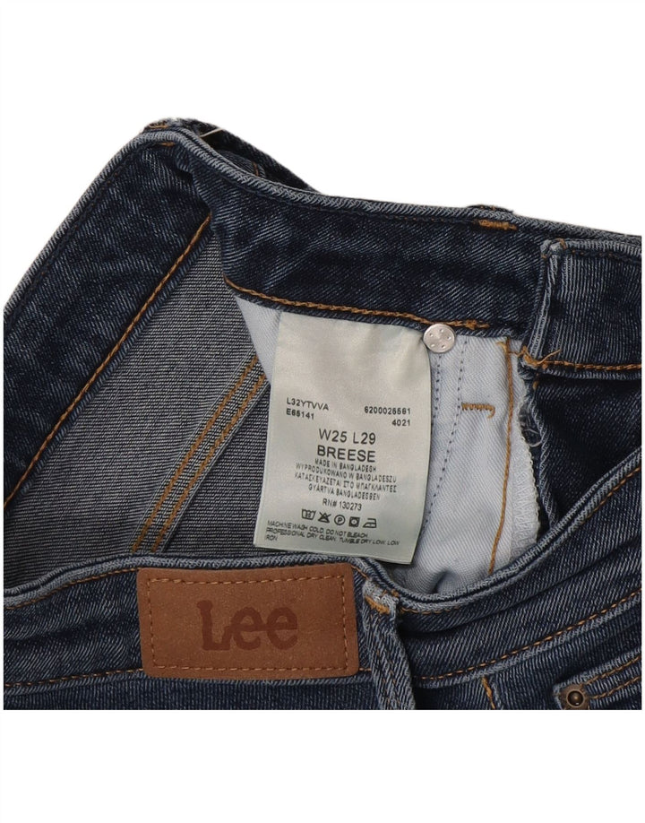 Lee Jean évasé Breese Femme W25 L29 Bleu Coton