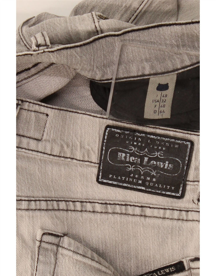 Rica Lewis Jean bootcut pour homme IT 48 Medium W32 L33 Gris