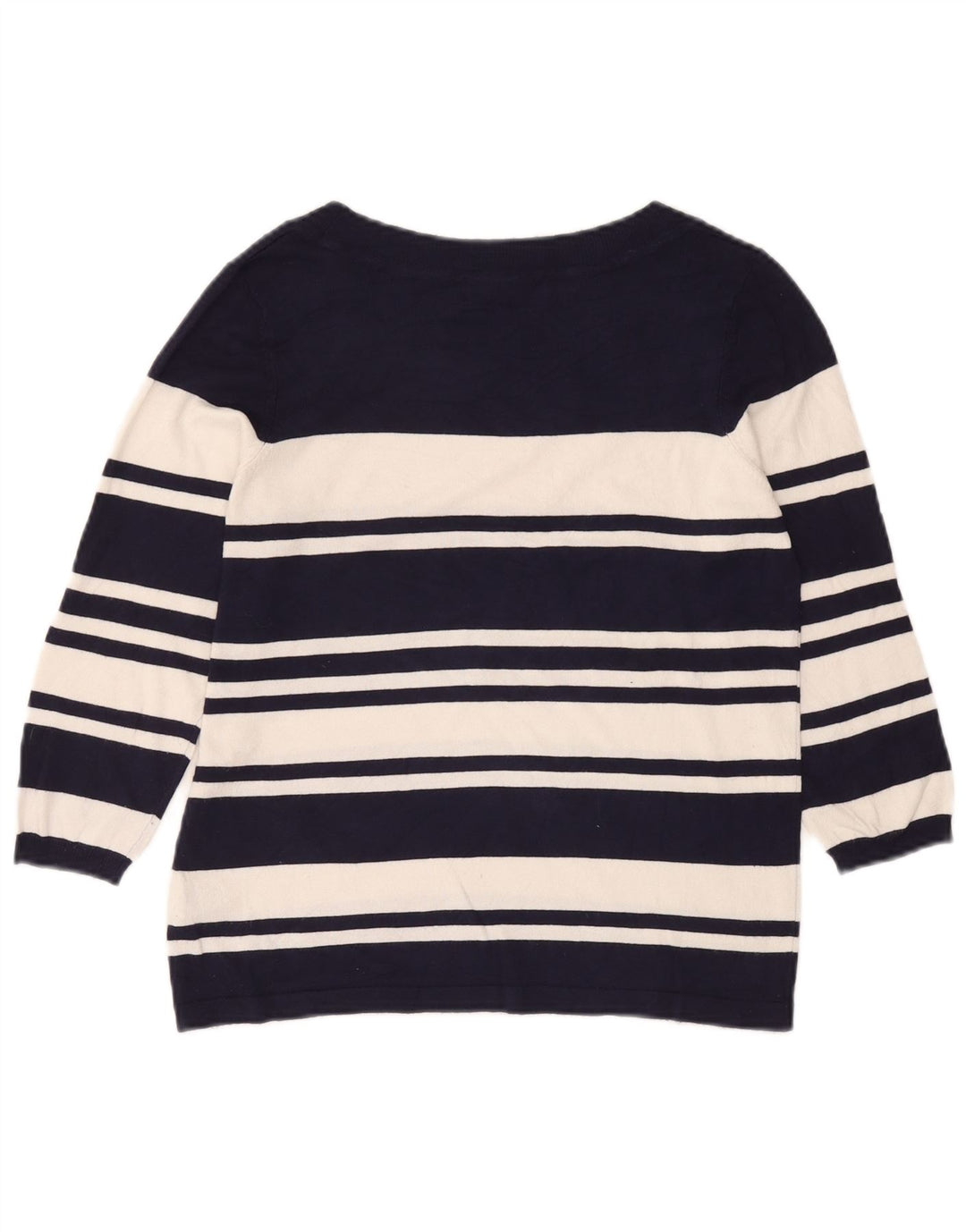 Marks & Spencer Pull à col rond pour femme UK 14 Bleu marine moyen