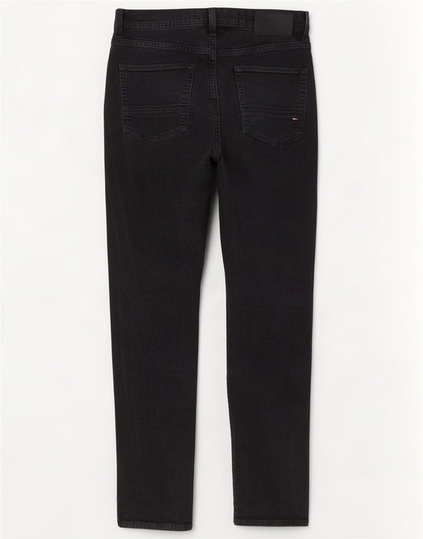 Tommy Hilfiger Jean droit Denton W30 L30 homme noir coton