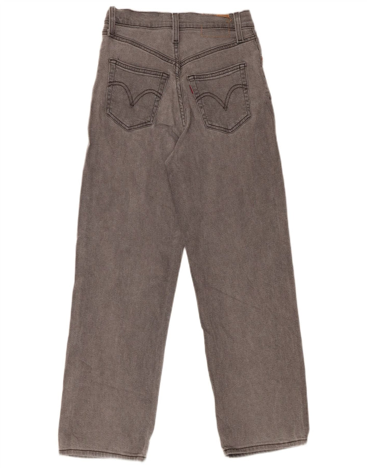 LEVI'S Jean large taille haute femme W24 L27 gris