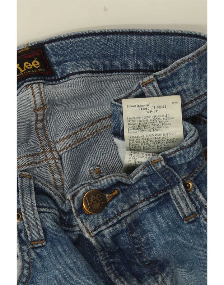 Lee Jean Slim Luke Femme W33 L32 Bleu Coton