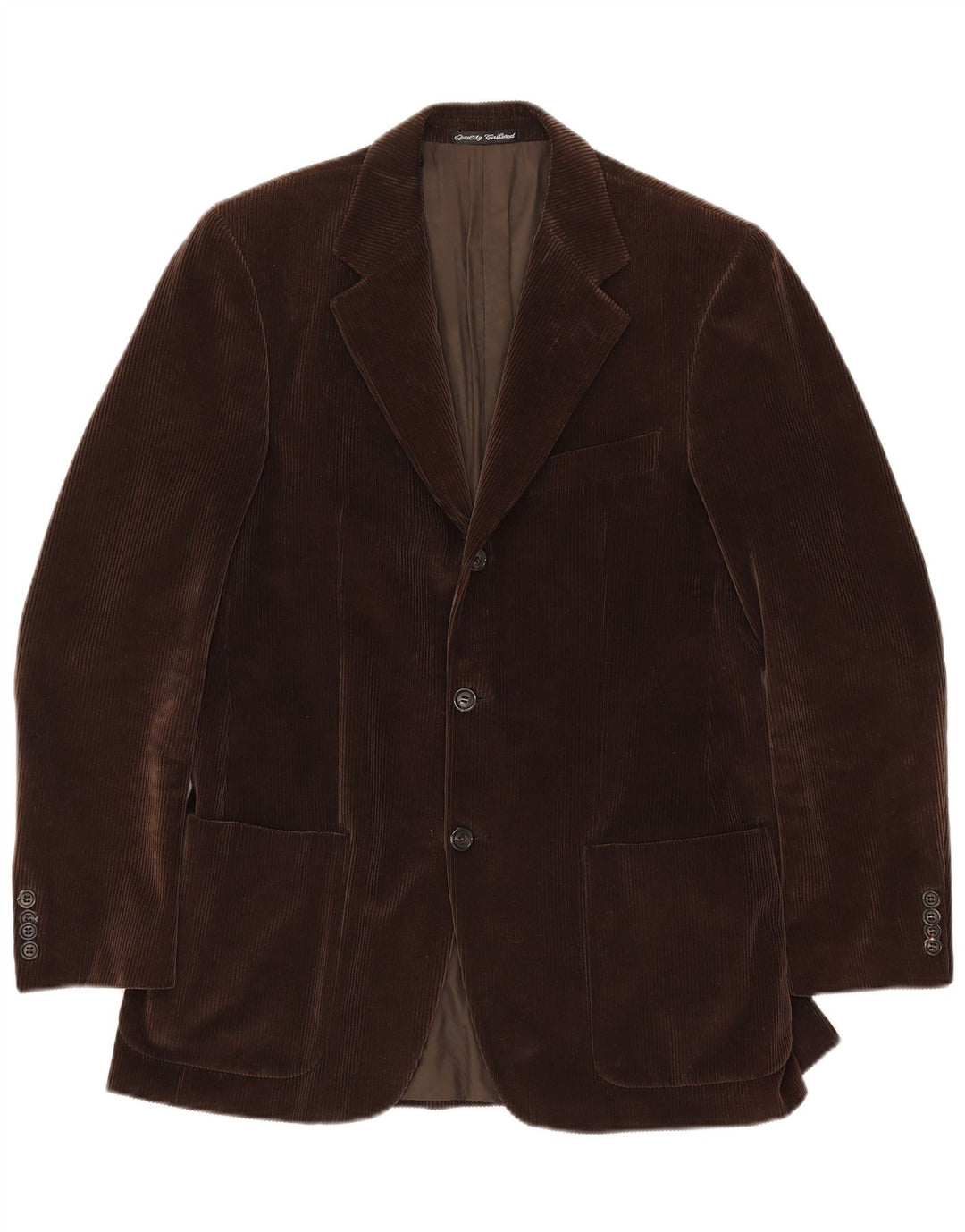 Velluto Duca Visconti Veste blazer à 3 boutons pour homme IT 48 Marron moyen