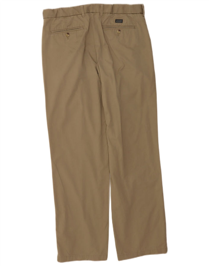 Marks & Spencer Pantalon de costume pour homme W36 L33 Beige Coton