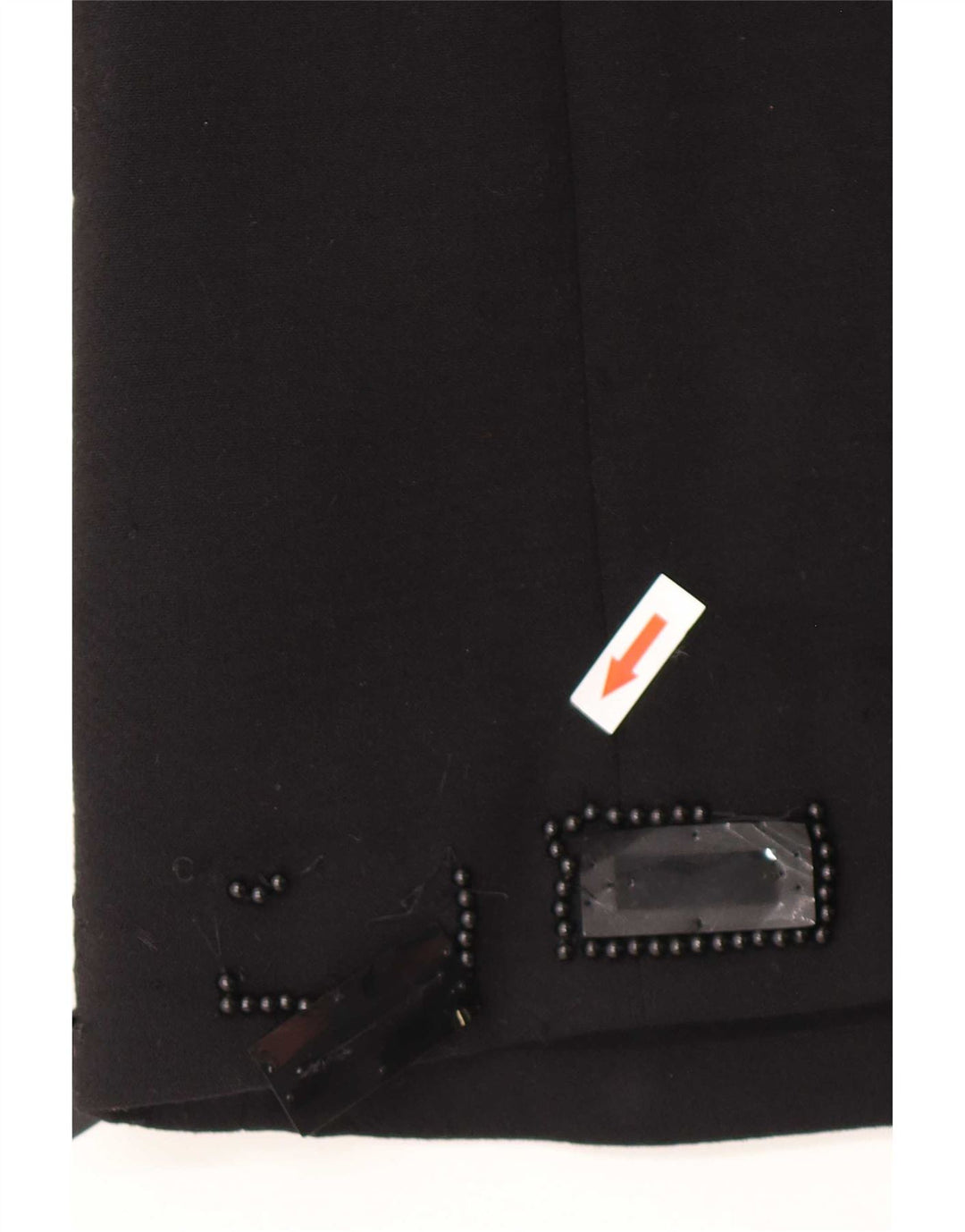 Emilio Pucci Veste blazer longue pour femme UK 14 Laine vierge noire moyenne