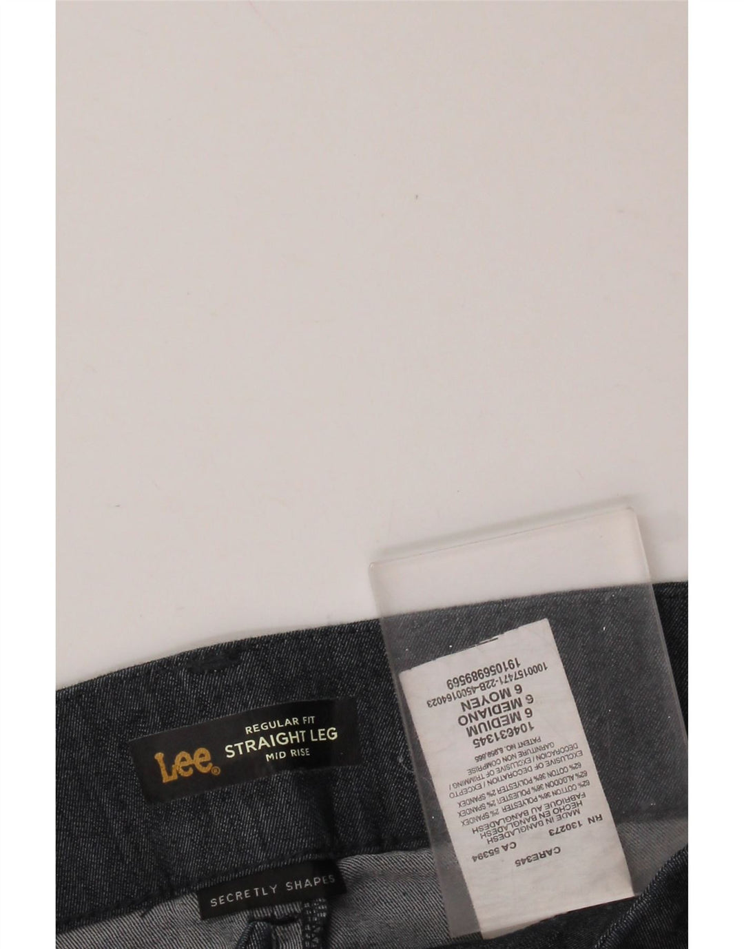 LEE Pantalon décontracté coupe régulière pour femme US 6 Medium W28 L31 Bleu marine