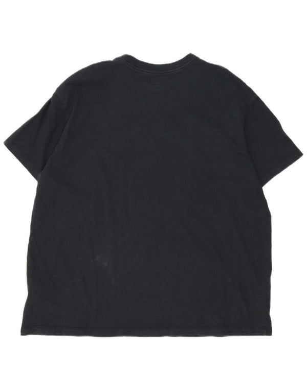 Nike T-shirt coupe ample pour homme en coton noir 2XL