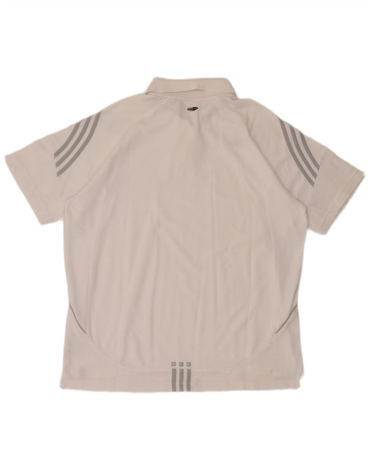 Adidas Polo Homme XL Blanc Coton