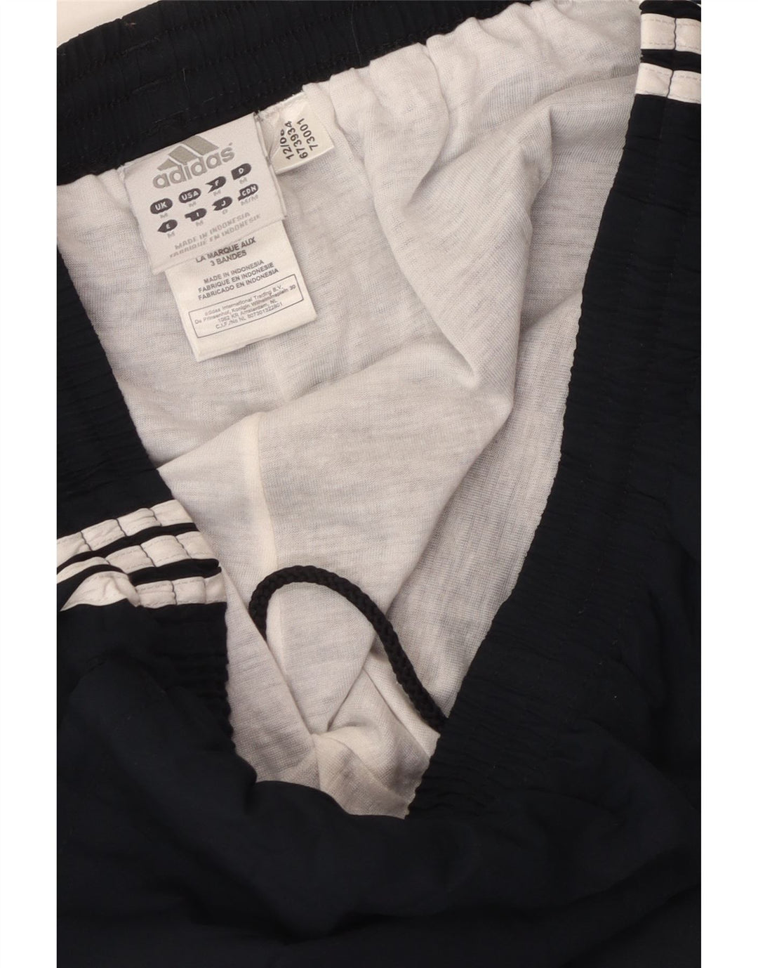 ADIDAS Pantalon de survêtement homme noir moyen polyester