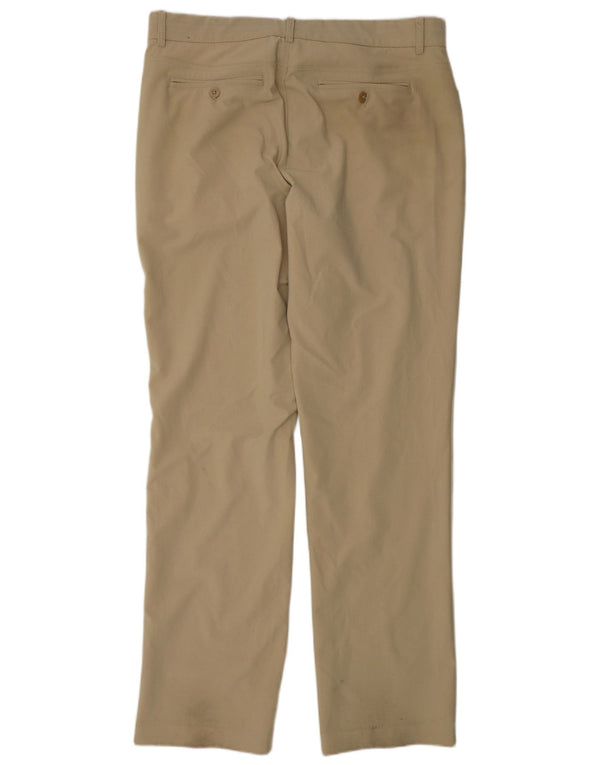 Tommy Hilfiger Pantalon Chino Droit de Golf Homme W36 L34 Nylon Beige