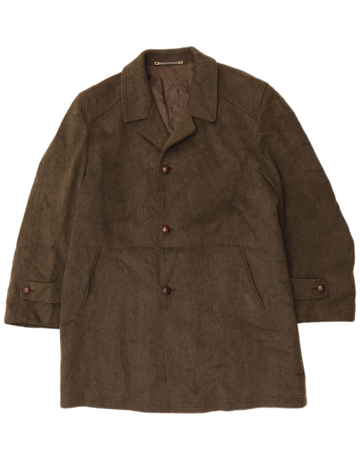 Rehbochloden Manteau Homme EU 52 XL Kaki Laine