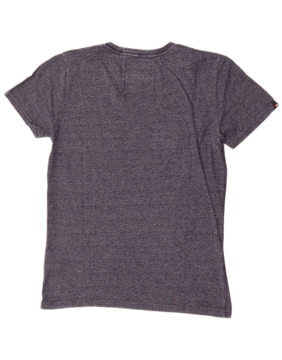 Superdry Homme T-Shirt Graphique Top Petit Bleu Marine Coton