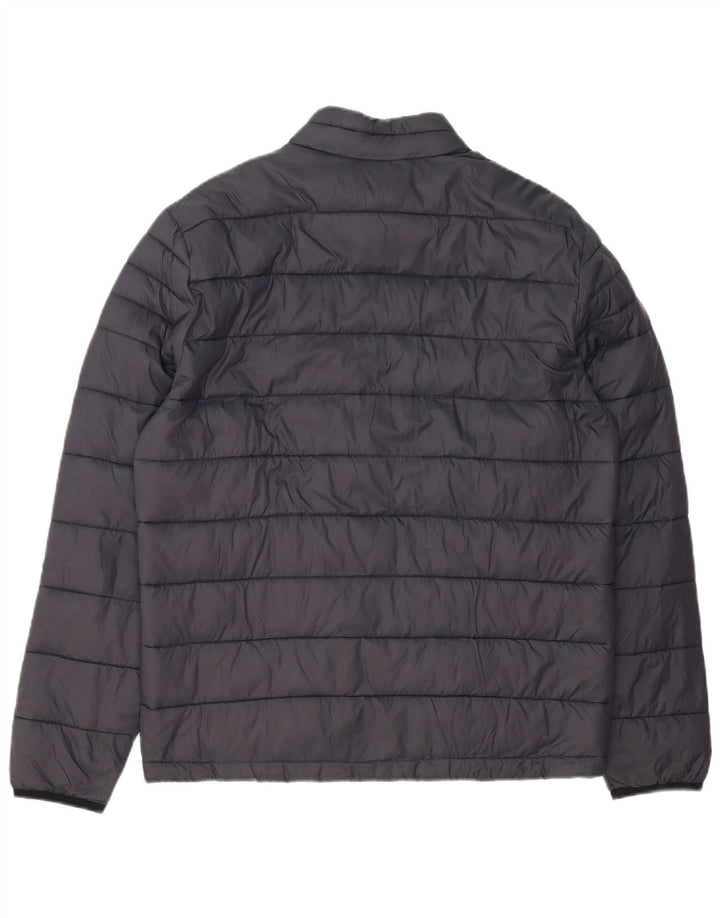JACK & JONES Veste matelassée pour homme UK 38 Gris moyen