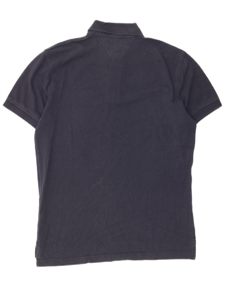 Tommy Hilfiger Polo Homme Bleu Marine Moyen Coton