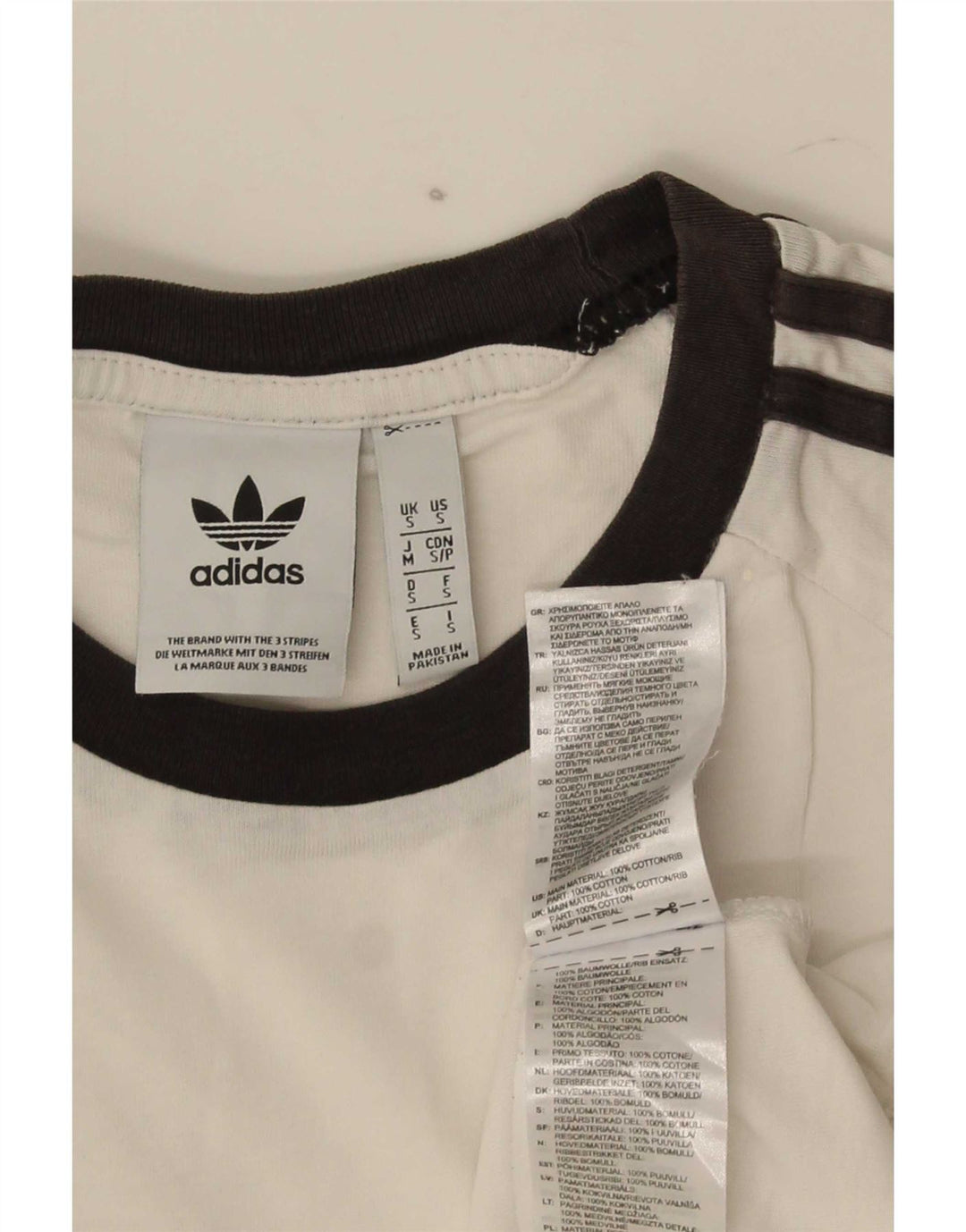 Adidas T-Shirt Homme Haut Petit Coton Blanc