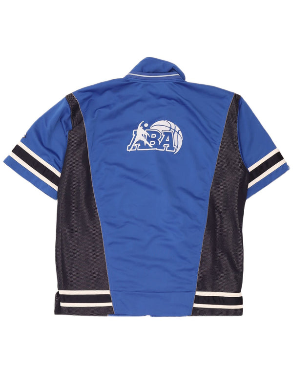 Champion Veste de Survêtement Graphique à Manches Courtes pour Homme XL Bleu Colorblock