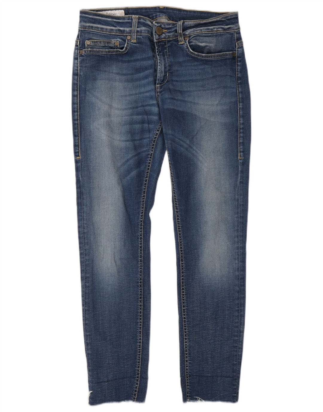 Dondup Jean Slim Femme W29 L27 Bleu Coton