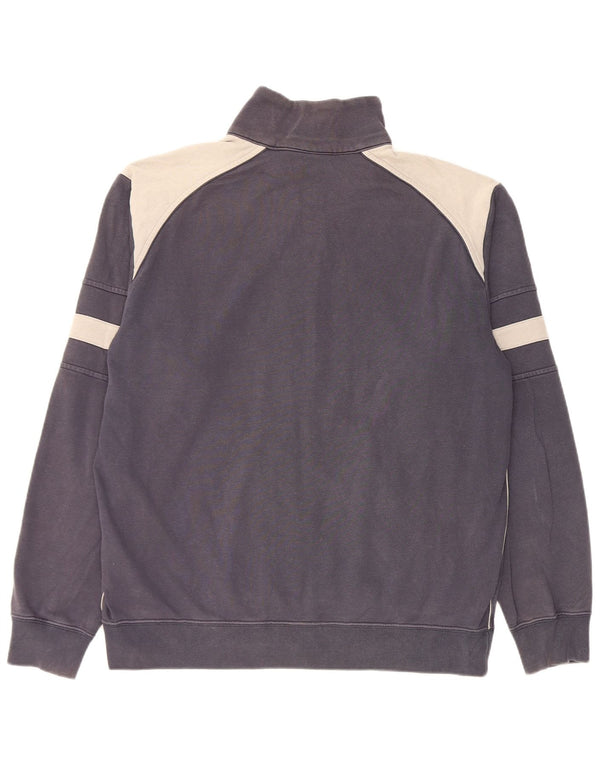 Champion Veste de survêtement pour homme XL en coton color block bleu marine