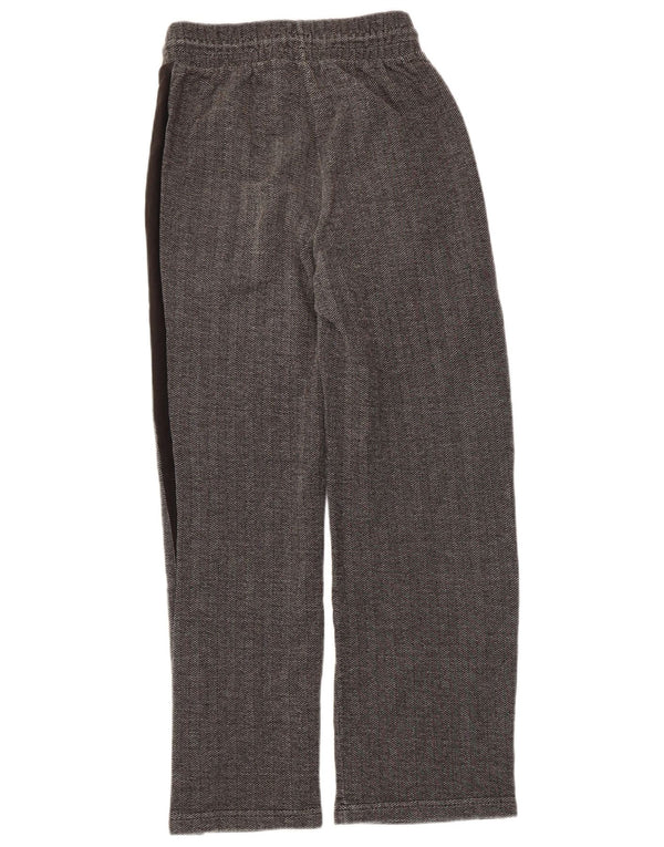 PUMA Pantalon de survêtement pour femme UK 10 Small Gris Chevrons