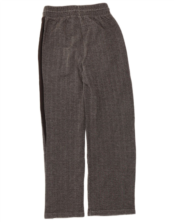 PUMA Pantalon de survêtement pour femme UK 10 Small Gris Chevrons