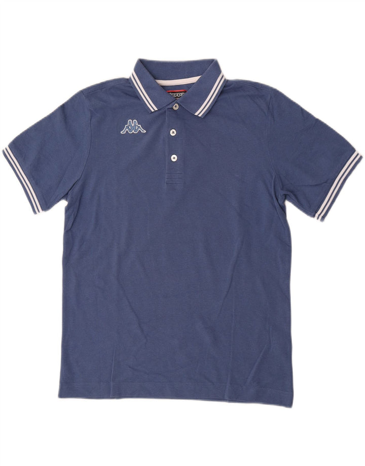 Kappa Polo Homme Petit Bleu Coton