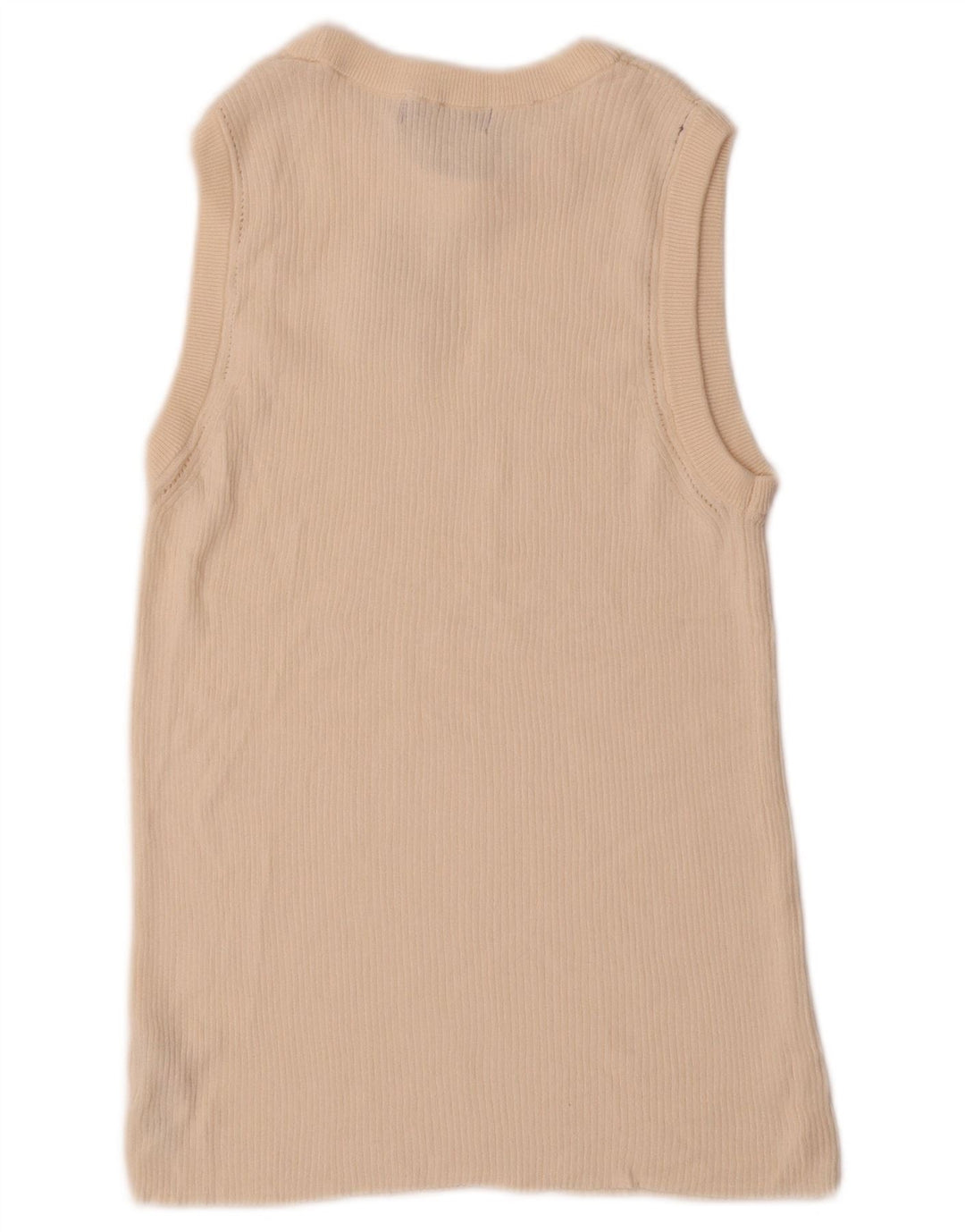 Marks & Spencer Débardeur pour femme UK 14 Medium Off White Cotton
