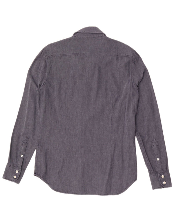 G-Star Chemise Homme Bleu Marine Moyen Géométrique Coton
