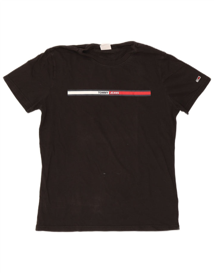 Tommy Hilfiger T-Shirt Homme Noir Moyen