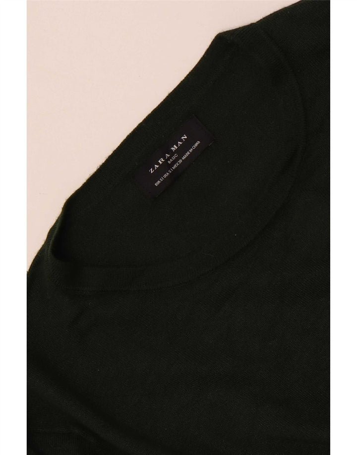 Zara Homme Top Manches Longues Petit Vert