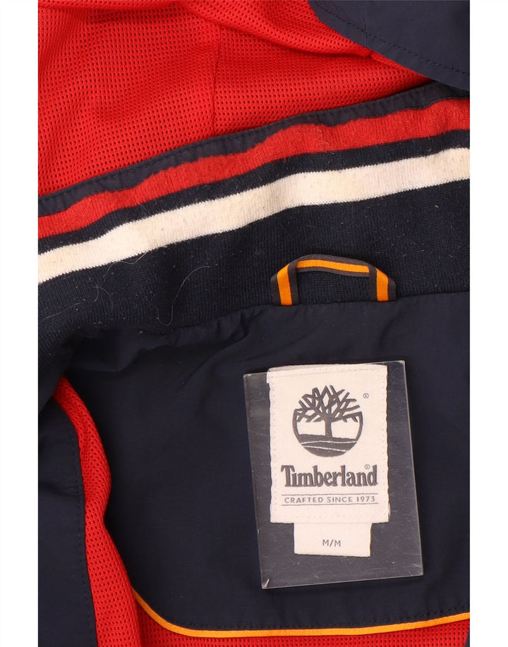 Timberland Veste bomber à capuche pour homme UK 38 Bleu marine moyen