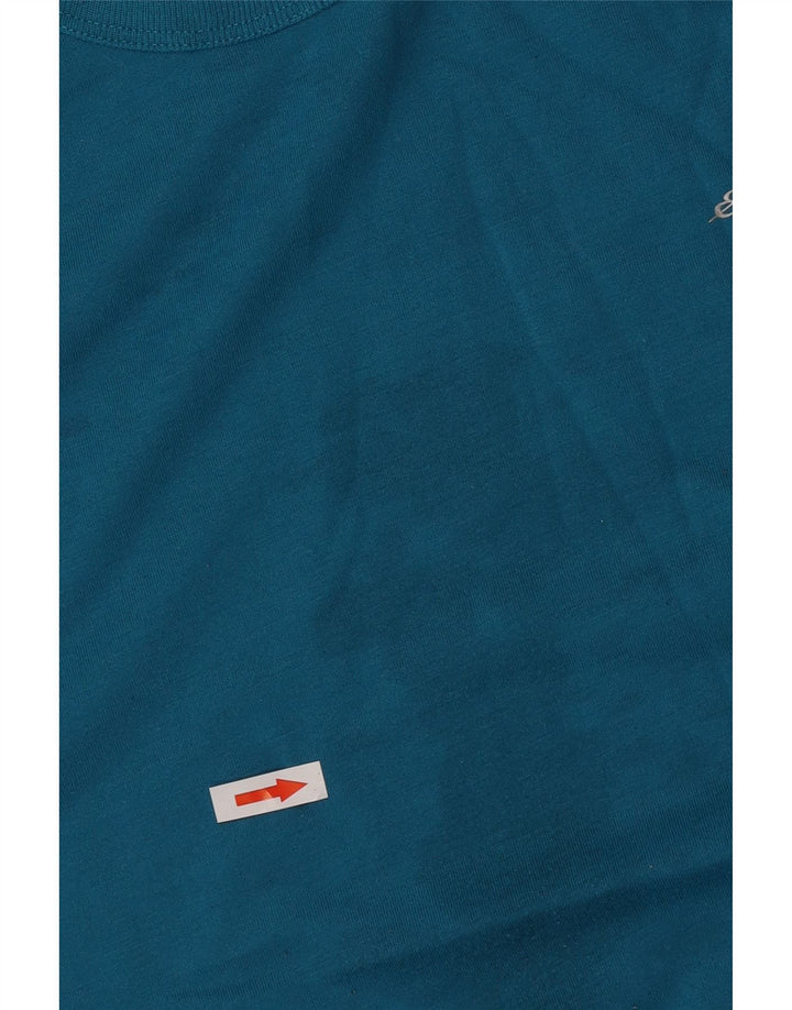 Eddie Bauer T-Shirt Garçon 14-15 Ans Grand Bleu Polyester