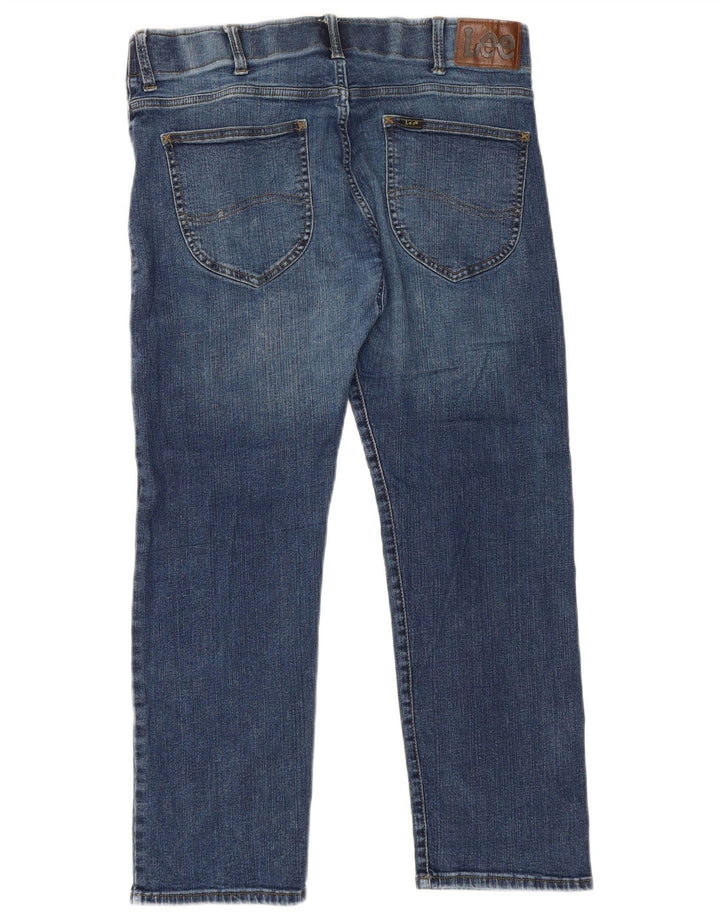 Lee Jean Droit W34 L27 Homme Bleu