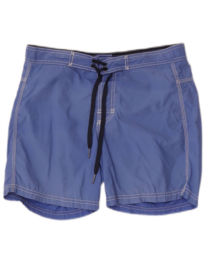 Benetton Short De Bain Homme Petit Bleu Coton