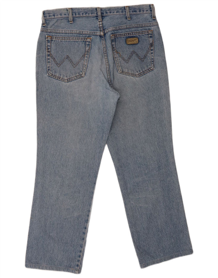 Wrangler Jean Droit Texas Homme W35 L27 Bleu Coton