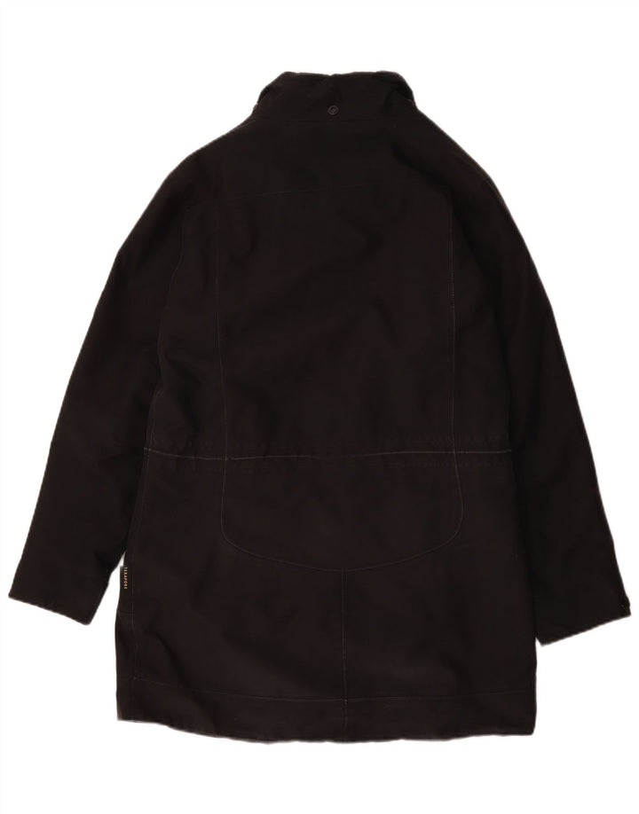 Jack Wolfskin Manteau coupe-vent pour femme UK 12/14 Medium Noir Polyester