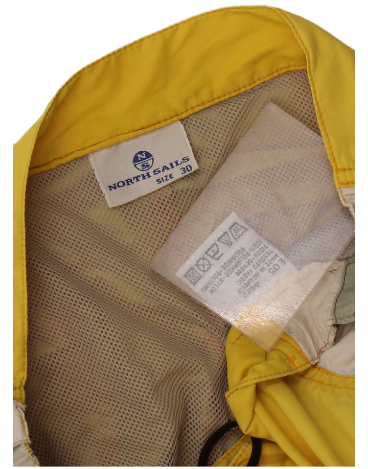 North Sails Short de Bain Homme Nylon Colorblock Jaune Moyen